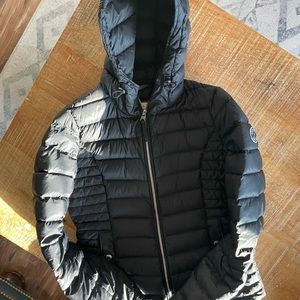 Black Abercrombie and Fitch Puffer Jacket